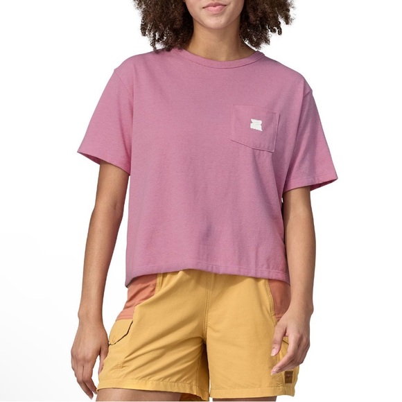 NWT Patagonia Women's Channel Islands Easy-Cut Pocket Responsibili-Tee. Size XL. - Picture 3 of 7